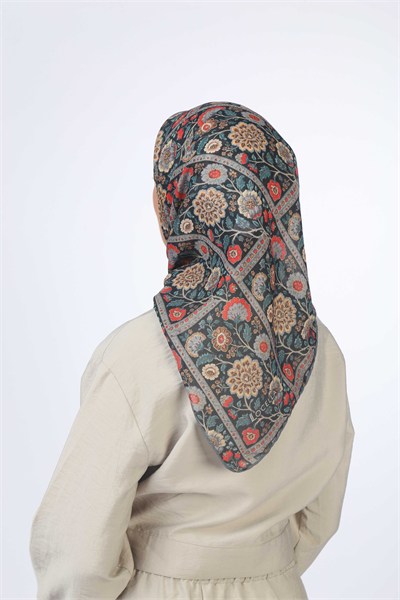 Locella Soft Pamuk Eşarp Siyah