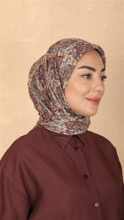 Locella Soft Pamuk Eşarp Bej