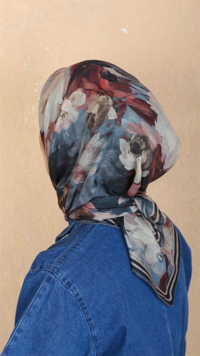 Locella Soft Pamuk Eşarp Çok Renkli