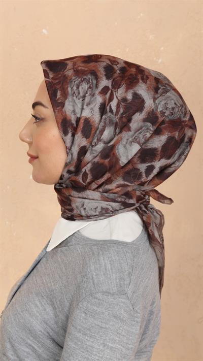 Locella Soft Pamuk Eşarp Turuncu