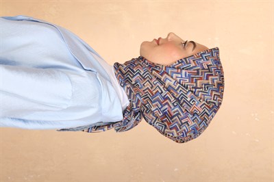 Locella Soft Pamuk Eşarp Saks