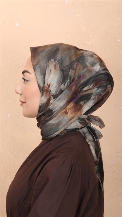 Locella Soft Pamuk Eşarp Vizon