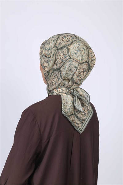Locella Soft Pamuk Eşarp Yeşil