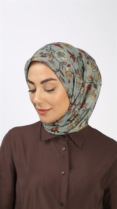 Locella Soft Pamuk Eşarp Açık Mavi