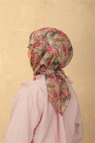 Locella Soft Pamuk Eşarp Pembe