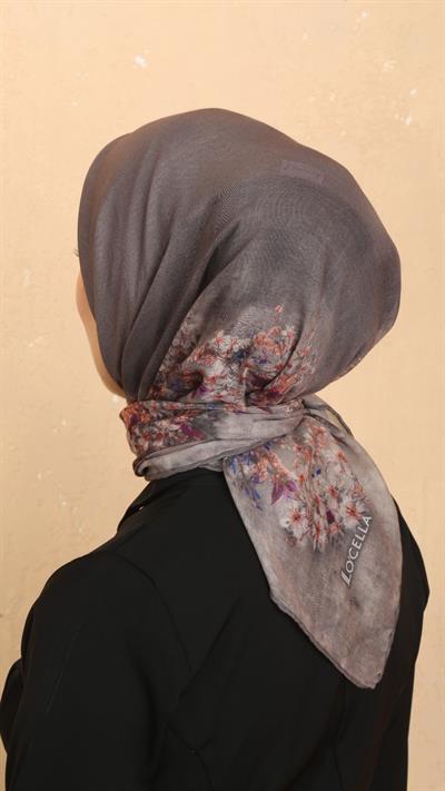 Locella Soft Pamuk Eşarp Kakao