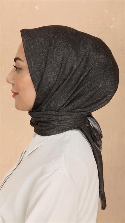 Locella Soft Pamuk Eşarp Haki