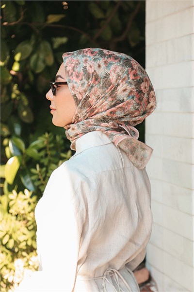 Locella Soft Pamuk Eşarp Pembe