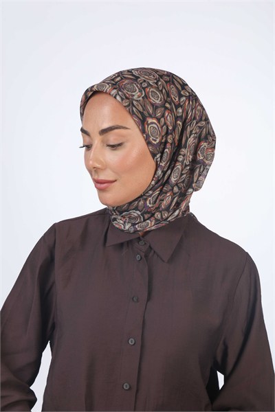 Locella Soft Pamuk Eşarp Siyah