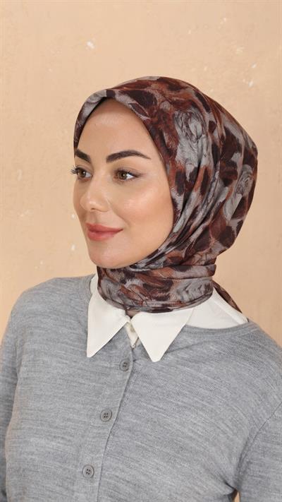 Locella Soft Pamuk Eşarp Turuncu