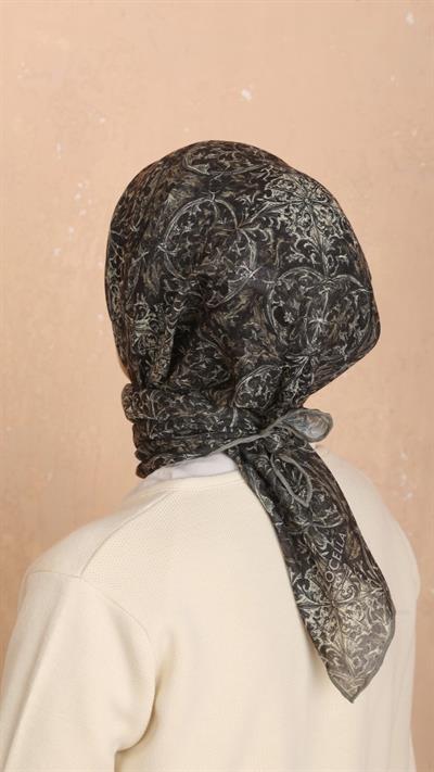 Locella Soft Pamuk Eşarp Yeşil