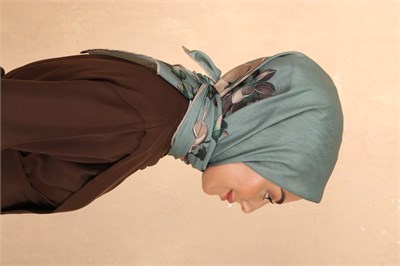 Locella Soft Pamuk Eşarp-Ihlamur Yeşili