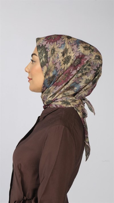 Locella Soft Pamuk Eşarp Leylak
