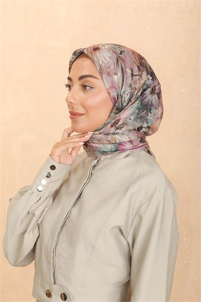 Locella Soft Pamuk Eşarp Fuşya