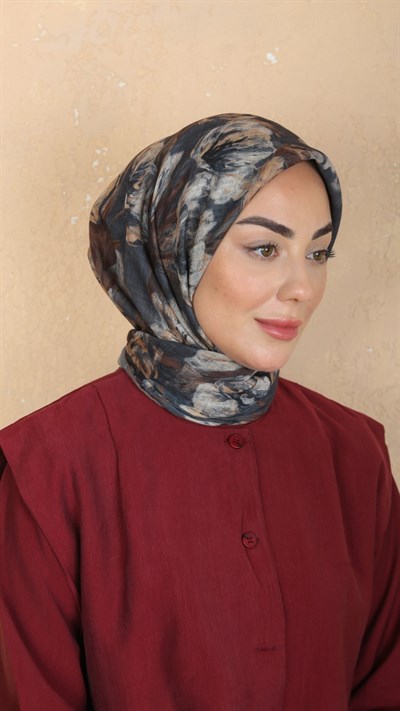 Locella Soft Pamuk Eşarp Antrasit