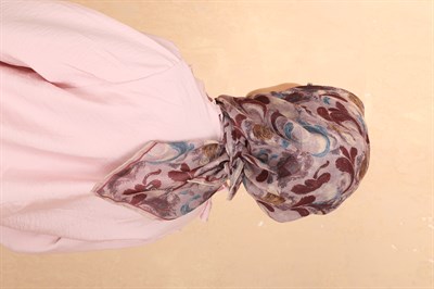 Locella Soft Pamuk Eşarp Gül Kurusu