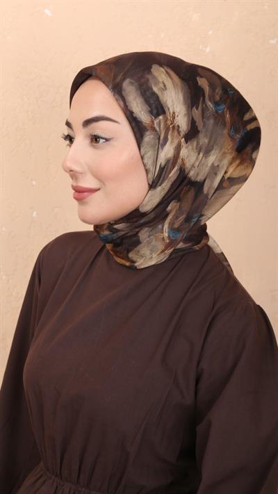 Locella Soft Pamuk Eşarp Acı Kahve