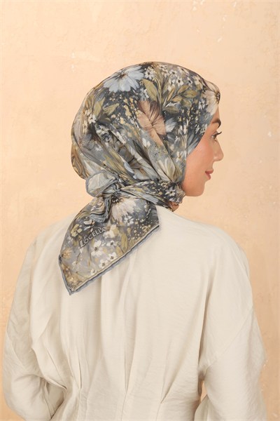 Locella Soft Pamuk Eşarp Antrasit