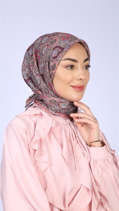 Locella Soft Pamuk Eşarp Pembe