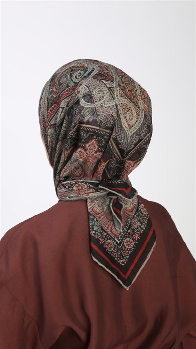 Locella Soft Pamuk Eşarp Kırmızı