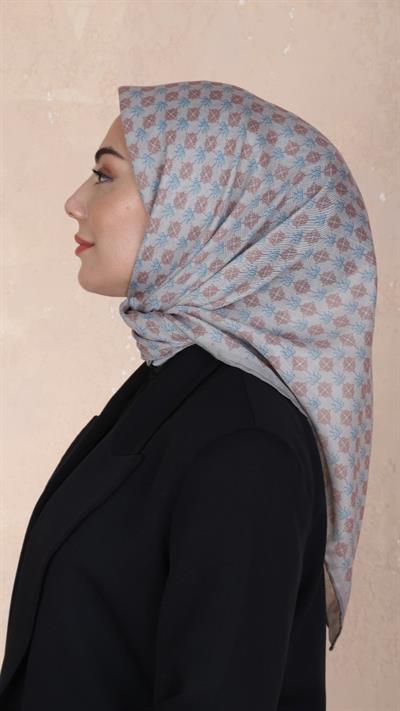 Locella Soft Pamuk Eşarp Açık Vizon-1