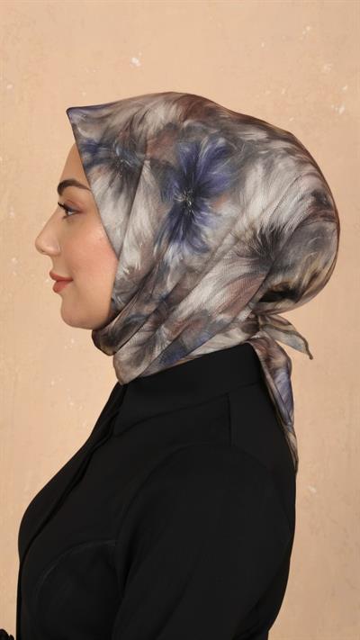 Locella Soft Pamuk Eşarp Vizon-10