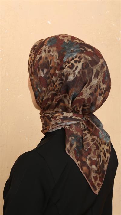 Locella Soft Pamuk Eşarp Taba