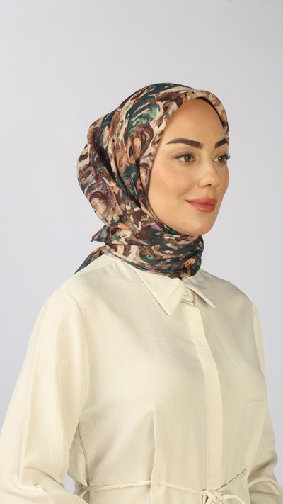 Locella Soft Pamuk Eşarp Çok Renkli