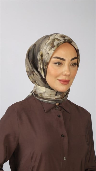 Locella Soft Pamuk Eşarp Olive
