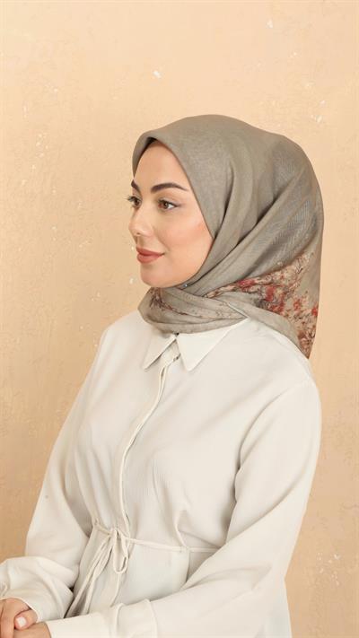 Locella Soft Pamuk Eşarp Kum Beji