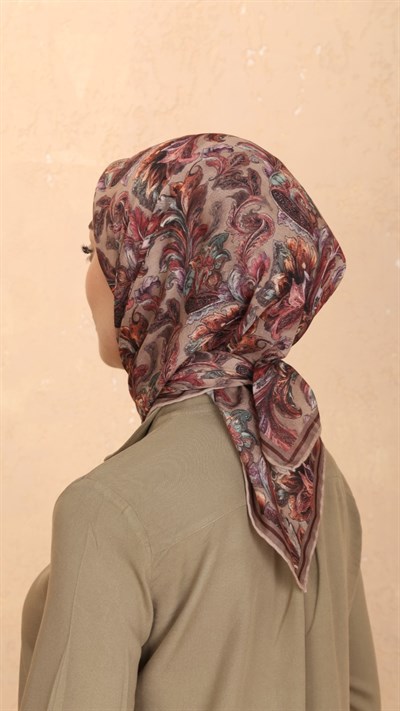 Locella Soft Pamuk Eşarp Vizon