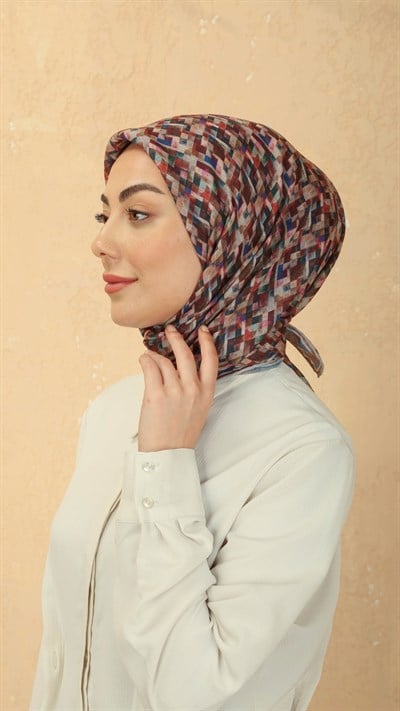 Locella Soft Pamuk Eşarp Çok Renkli