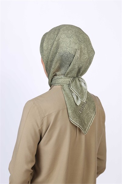 Locella Soft Pamuk Eşarp Yeşil