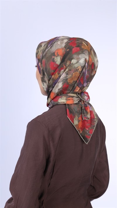 Locella Soft Pamuk Eşarp Yeşil