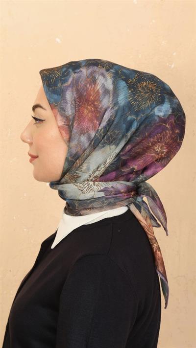 Locella Soft Pamuk Eşarp Çok Renkli