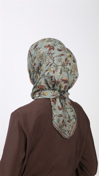 Locella Soft Pamuk Eşarp Açık Mavi