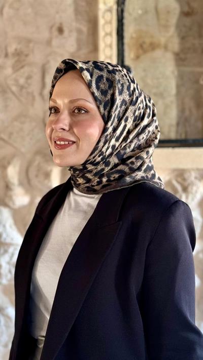 Locella Soft Pamuk Eşarp Haki Yeşil