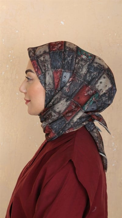 Locella Soft Pamuk Eşarp Siyah