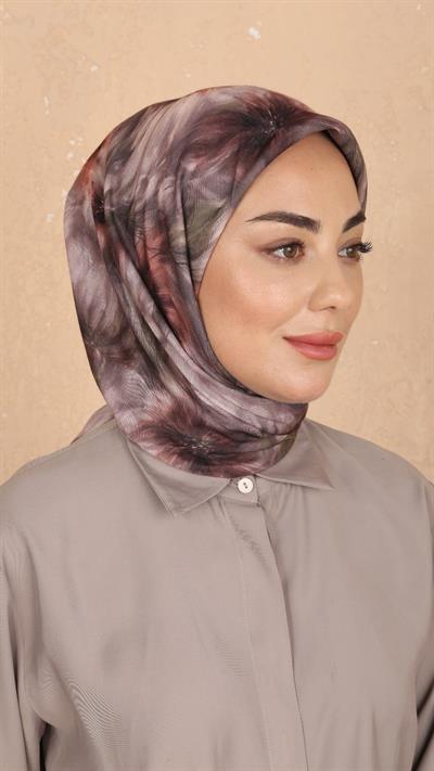 Locella Soft Pamuk Eşarp Pembe-2