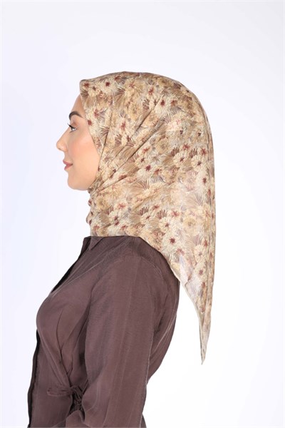 Locella Soft Pamuk Eşarp Pastel Sarı