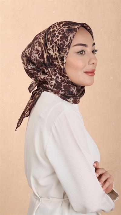 Locella Soft Pamuk Eşarp Bordo