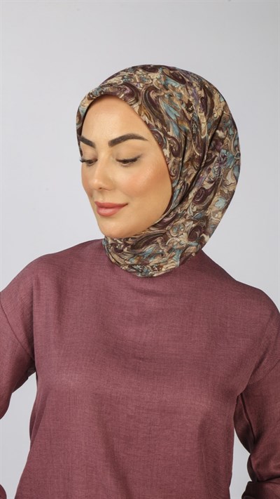 Locella Soft Pamuk Eşarp Bej