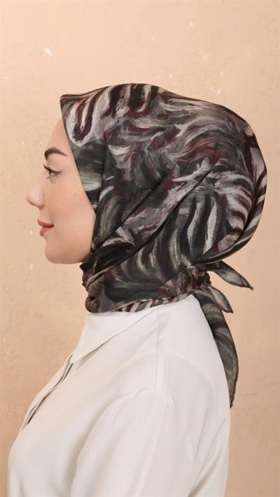 Locella Soft Pamuk Eşarp Yeşil