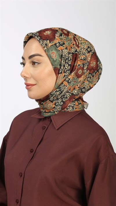 Locella Soft Pamuk Eşarp Çok Renkli