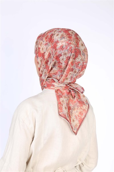 Locella Soft Pamuk Eşarp Kırmızı