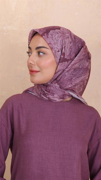 Locella Soft Pamuk Eşarp Pembe-6