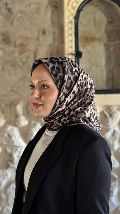 Locella Soft Pamuk Eşarp Vizon