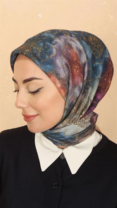 Locella Soft Pamuk Eşarp Çok Renkli