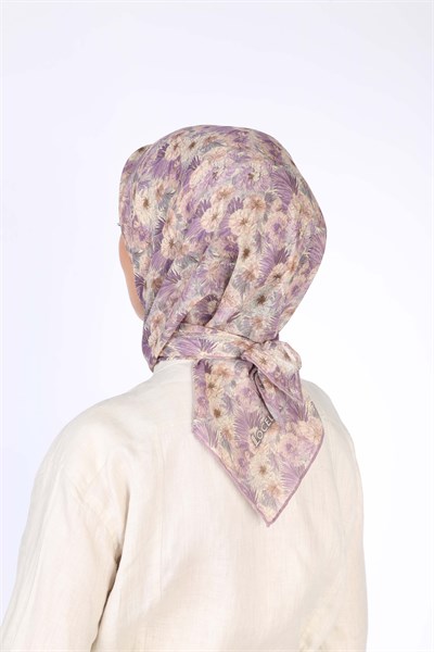 Locella Soft Pamuk Eşarp Lavanta