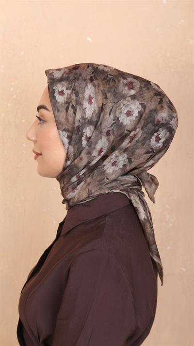 Locella Soft Pamuk Eşarp Camel